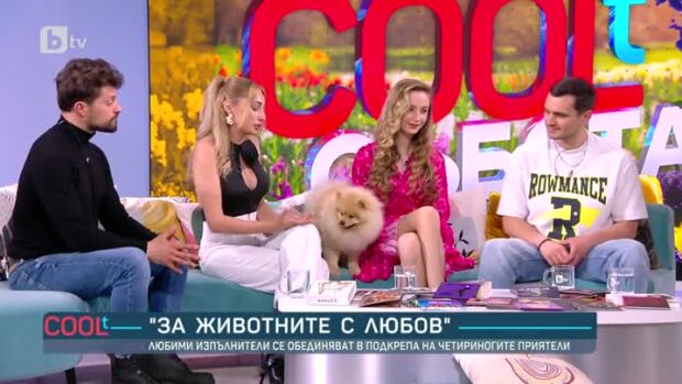 Снимка: Любими изпълнители се обединяват в подкрепа на животните