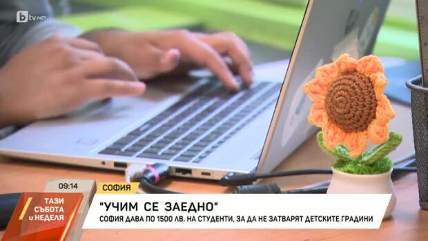 Снимка: "Учим се заедно": Столична община дава по 1500 лв на студенти по педагогика