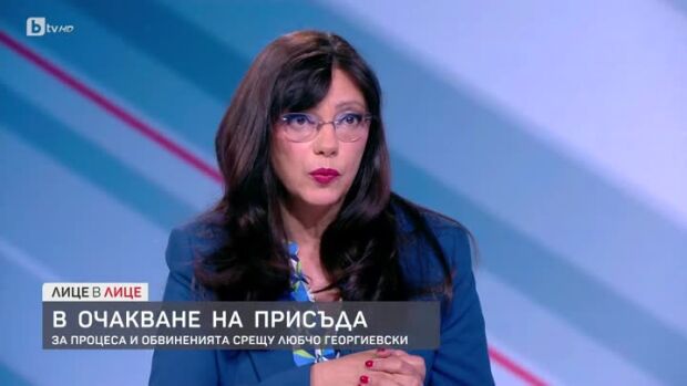 Снимка: Журналистът Милена Милотинова за процесa срещу Любчо Георгиевски