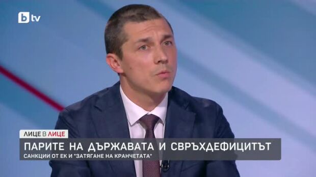 Снимка: Мирослав Иванов от "Продължаваме промяната" за аникорупционното законодателство