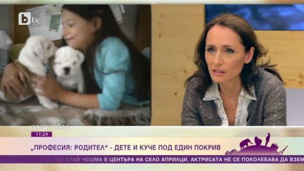 Снимка: "Професия родител": Дете и куче под един покрив?