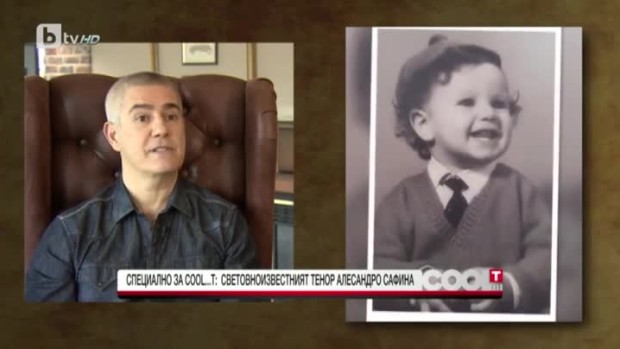 Снимка: Алесандро Сафина: За мен беше много трудно да пея пред публика в началото