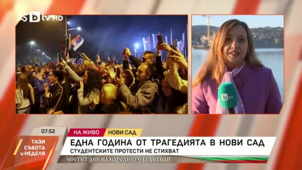 Снимка: Една година от трагедията в Нови Сад