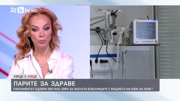 Снимка: Парите за здраве: гост по темата е д-р Цветелина Спиридонова
