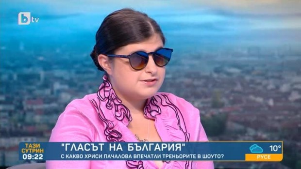 Снимка: Хриси Пачалова: Излизайки на сцената, аз влязох в моята собствена емоция