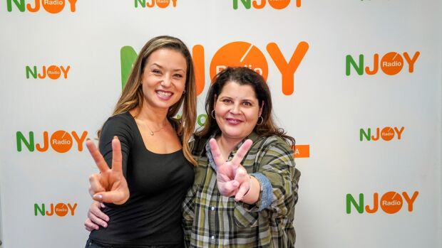 Снимка: Криста представи първия си албум „У дома" в ефира на N-JOY 
