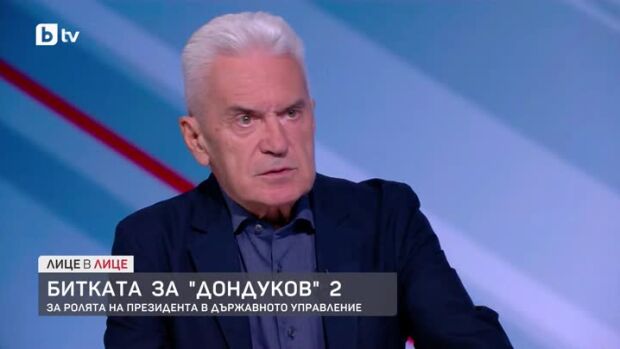 Снимка: Битката за "Дондуков" 2: Разговор с Волен Сидеров