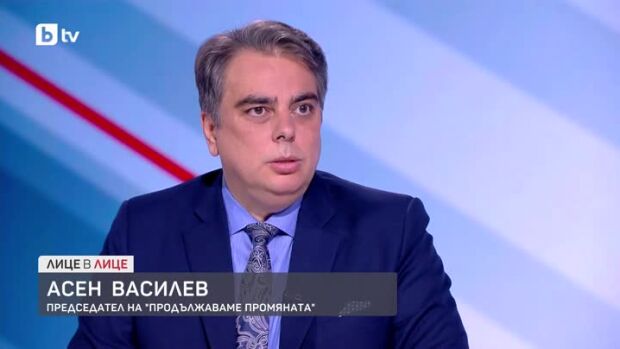 Снимка: Асен Василев за проектобюджета за 2027 г.