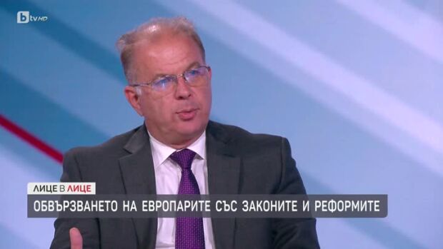 Снимка: Радомир Чолаков: Не виждам в момента в плана възстановяване и устойчивост нещо,...