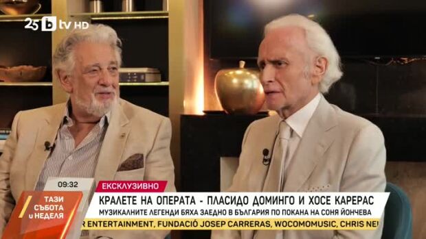 Снимка: Кралете на операта - Пласидо Доминго и Хосе Карерас
