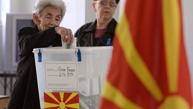 Първият тур на изборите в Северна Македония за президент беше