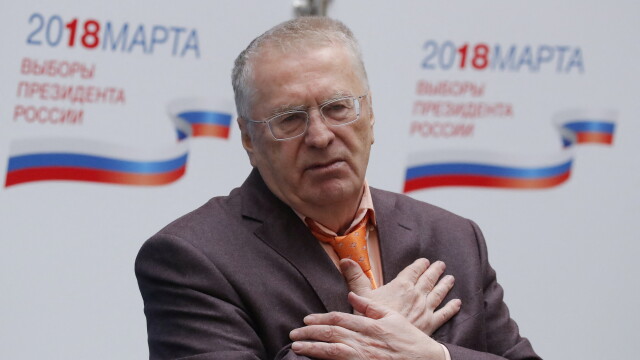 Лидерът на Либерално демократическа партия на Русия ЛДПР Владимир Жириновски почина
