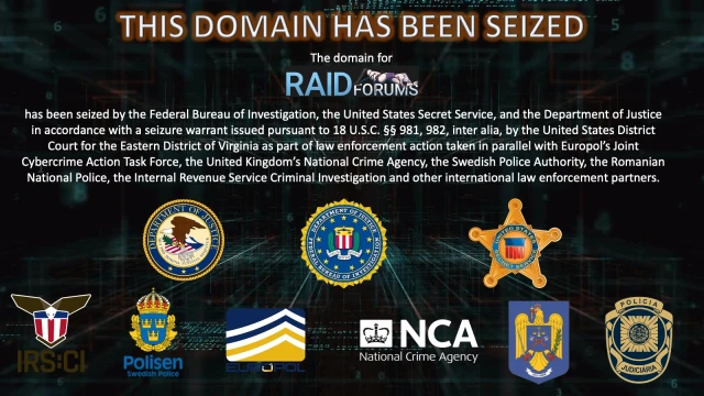 Хакерският форум и черен пазар за откраднати данни RaidForums беше