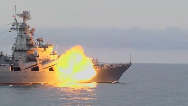 Ракетният крайцер Москва потъна признаха от руското министерство на отбраната