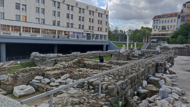 Откриха най новия археологически обект в Пловдив Форум Север най представителната