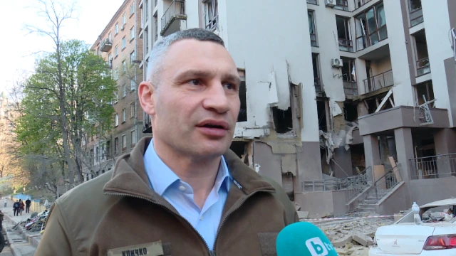 Ексклузивно пред bTV говори кметът на украинската столица. Пред Стоян