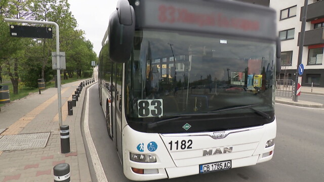 Автобусите в София ще бъдат намалени наполовина от юни прогнозираха