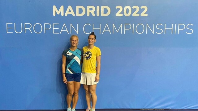 Сестри Стоеви са европейски шампионки по бадминтон за трети път 