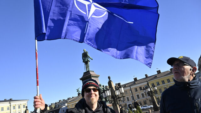 Почти в национален празник се превърна влизането на Финландия в НАТО