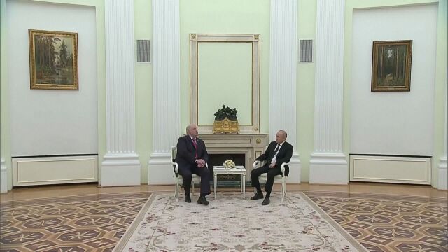 По време на среща с държавният глава на Беларус Александър Лукашенко