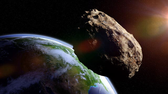 Днес около 18 00 ч огромен астероид ще премине край Земята Той