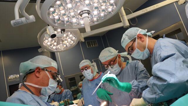Чернодробна трансплантация №100 от началото на трансплантационната програма във Военномедицинска
