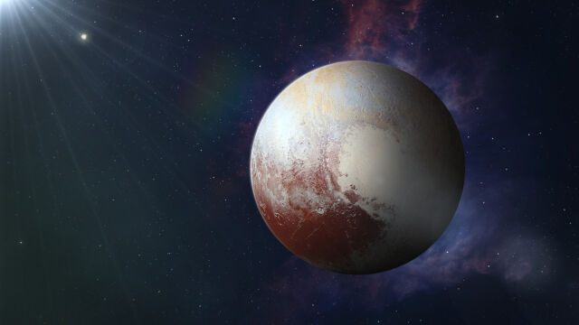 Огромен елемент във формата на сърце на повърхността на Плутон