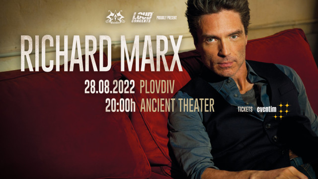  Ричард Маркс отлага европейското си турне за 2022-а и мести концерта си от София в Пловдив