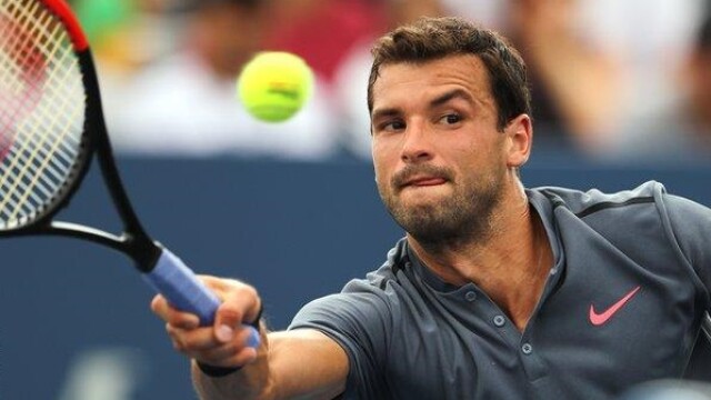 Снимка: Димитров загрява за US Open с турнира в Уинстън-Сейлъм