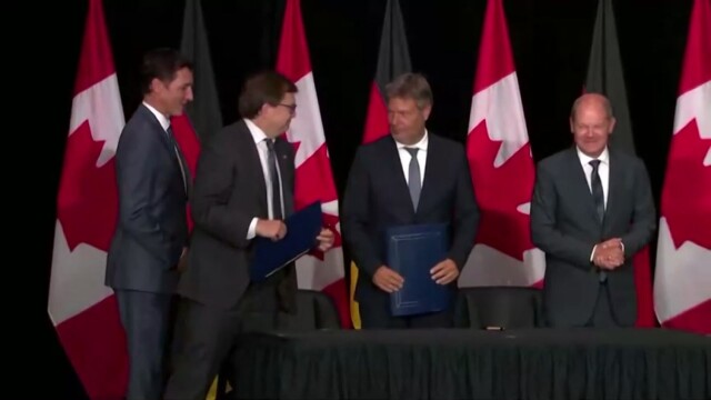 Канада и Германия започват партньорство за използване на водород като