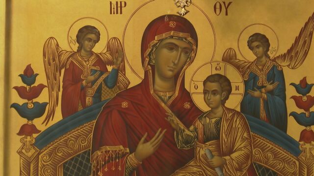 Празникът на чудотворната икона на Света Богородица Всецарица беше отбелязан