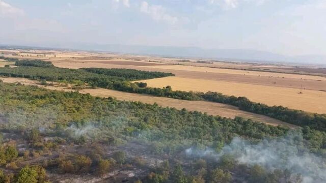 Потушен е горският пожар в землището на село Бабек който
