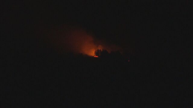 Късно снощи пожар край Радомир По данни на пожарната са