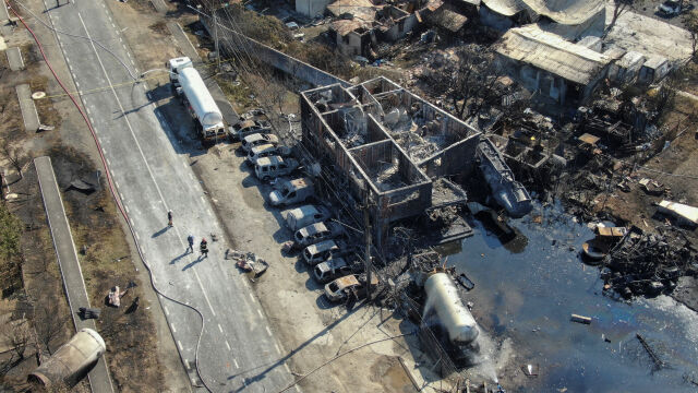 След трагедията причинена от пожара в град Креведия в представителството на