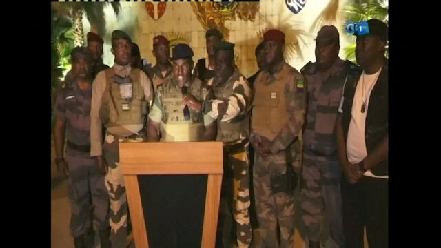 Военен преврат в Габон армията взе властта в бивша френска
