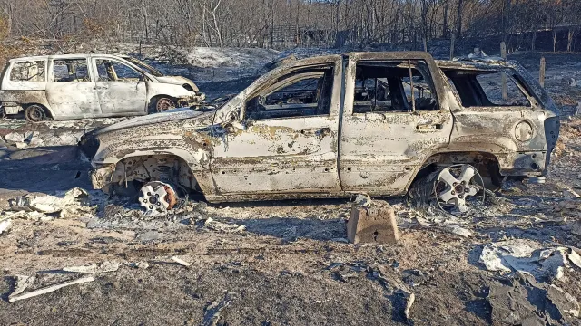 Няколко къщи изгоряха във вилна зона в село Дондуково