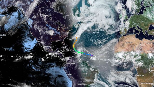 Тропическата буря Ернесто се е образувала в Атлантическия океан и