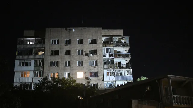  Въздушен удар по хотел Краматорск 