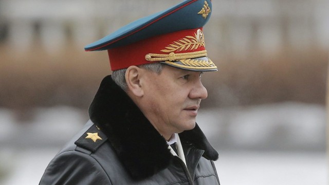 Руският министър на отбраната Сергей Шойгу посети руски войски участващи