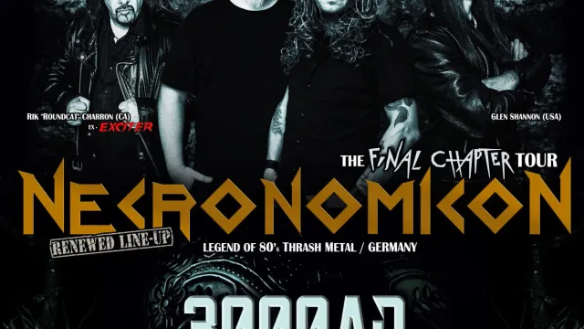 Германските траш метъл легенди Necronomicon ще свирят в София на 19-и април