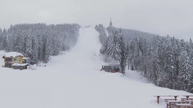 Пампорово открива ски сезона ден по рано заради обилния снеговалеж На Снежанка
