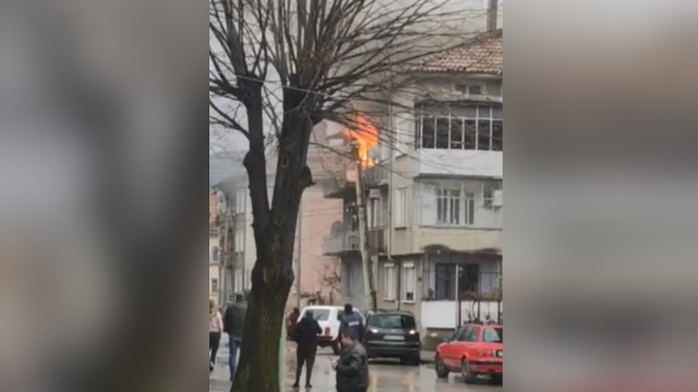 Пожар отне живота на възрастна жена в Мездра Пламъците лумнали