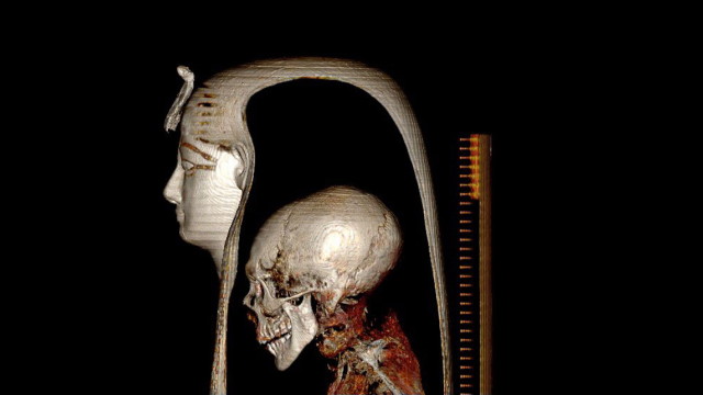 Мумифицираното тяло на древен египетски фараон е изследвано за първи