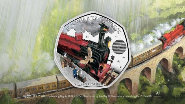 Кралският монетен двор пуска монети на тема "Хари Потър" 