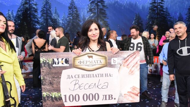 Веселка Маринова за втори път спечели по bTV осмия сезон