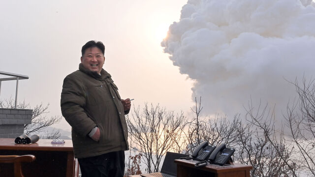 Севернокорейският лидер Ким Чен Ун не присъства лично на възпоменанието