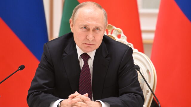 Руският президент Владимир Путин със саркастичен коментар за напускането на