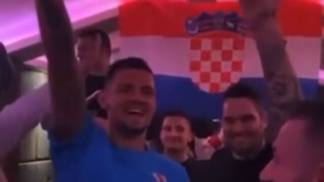Хърватски звезди отпразнували бронза с... фашистка песен (ВИДЕО)