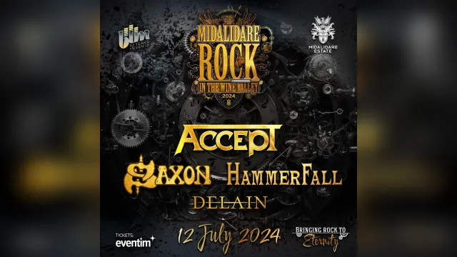 Accept, Saxon, Hammerfall и Delain идват на Midalidare Rock 2024 