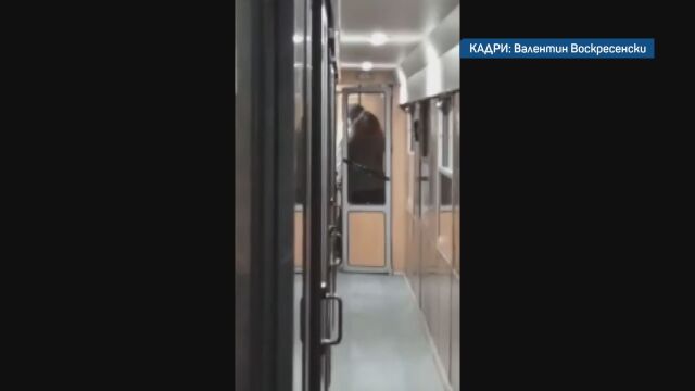 Нападение във влака София Пловдив тази сутрин Кадри от посегателството изпратиха
